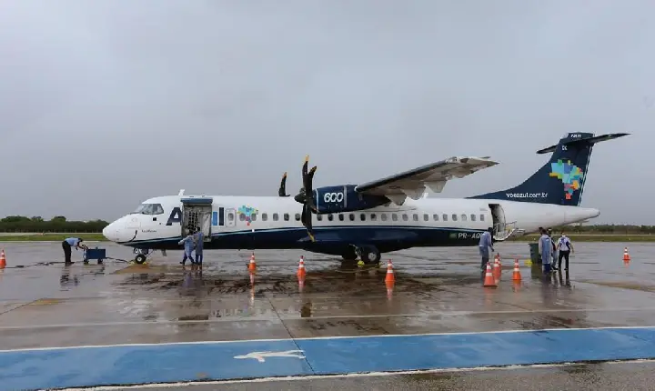 Azul inicia venda para novos voos entre Mossoró e Recife