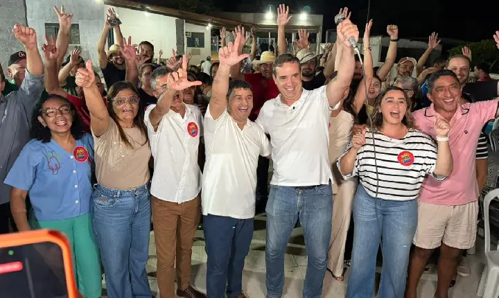 Cadu de Lula é recebido pelo vice-prefeito e por lideranças em São José do Campestre