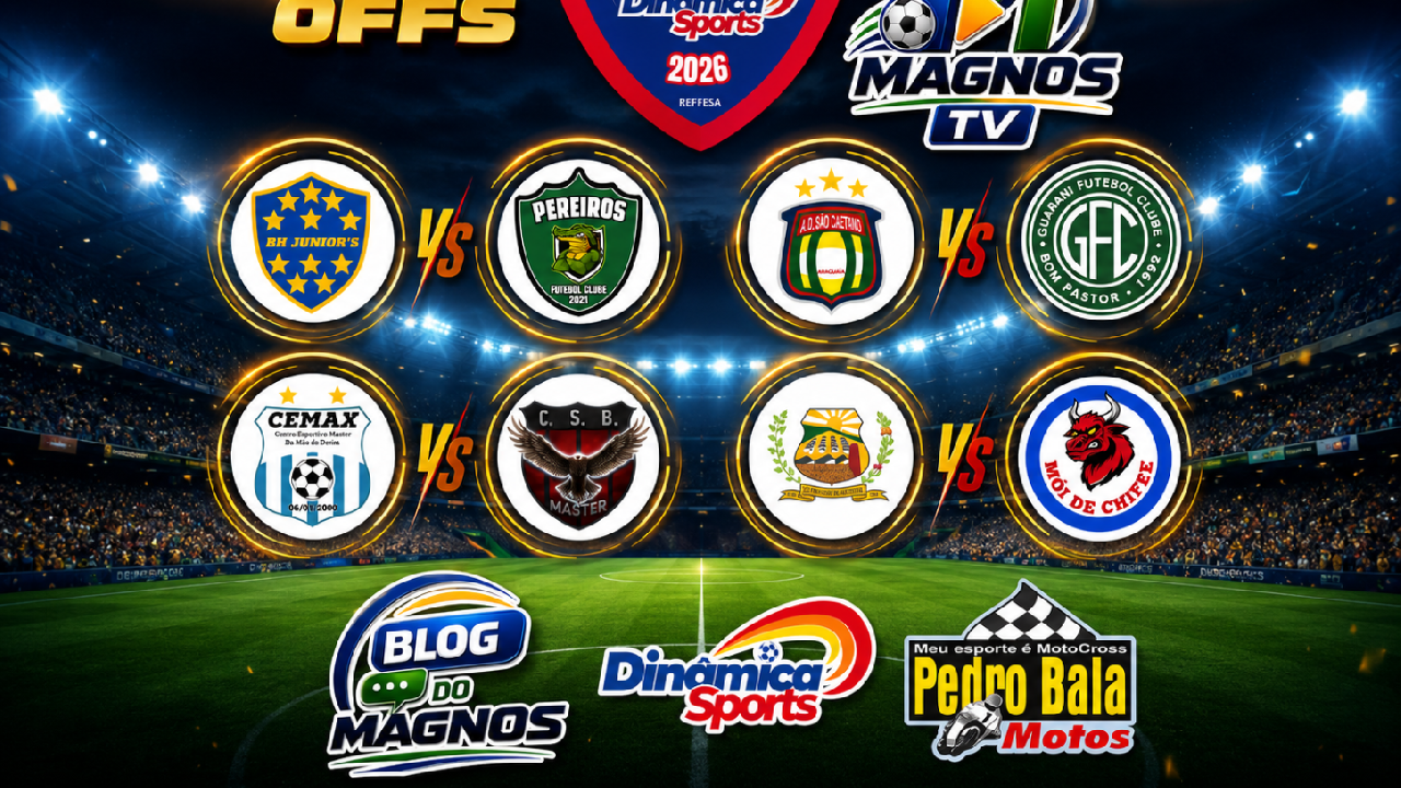 Confrontos dos playoffs da Copa Dinâmica Sports Master são definidos