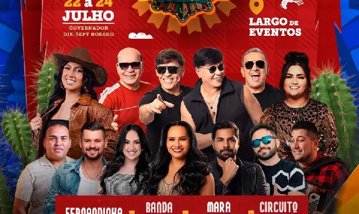 Dissé Junino 2026 começa hoje com festival de quadrilhas juninas