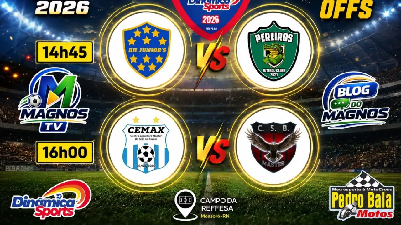 Dois jogos abrem os playoffs da Copa Dinâmica Sports Master neste sábado (11)