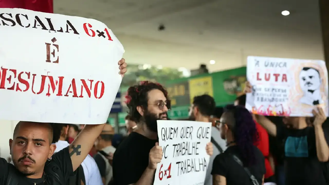 Fim da escala 6x1 é principal bandeira nos atos do 1° de Maio no país