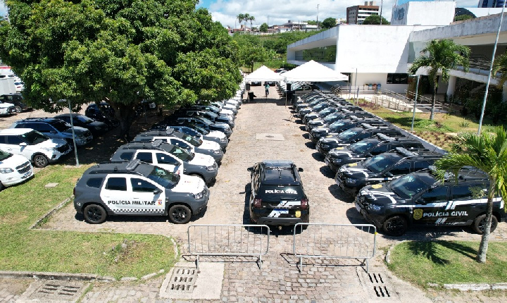 Governo entrega 44 viaturas blindadas para reforço da segurança no RN