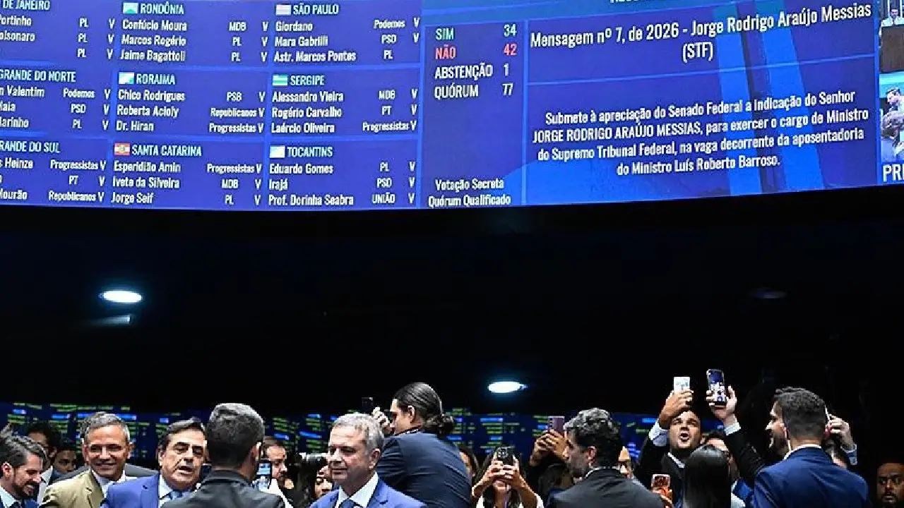 Indicação de Jorge Messias ao STF é rejeitada pelo Senado
