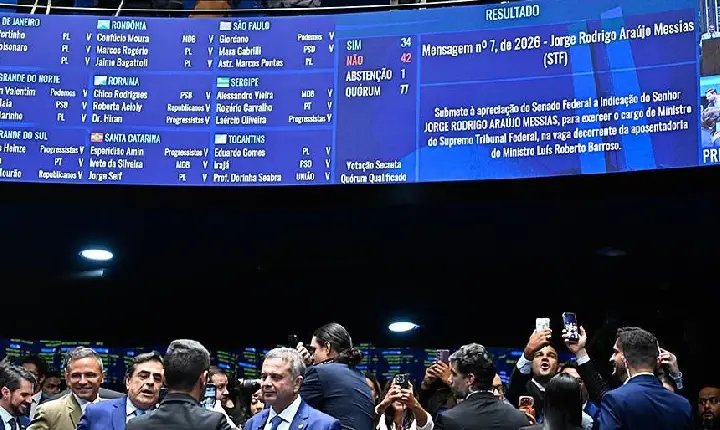 Indicação de Jorge Messias ao STF é rejeitada pelo Senado