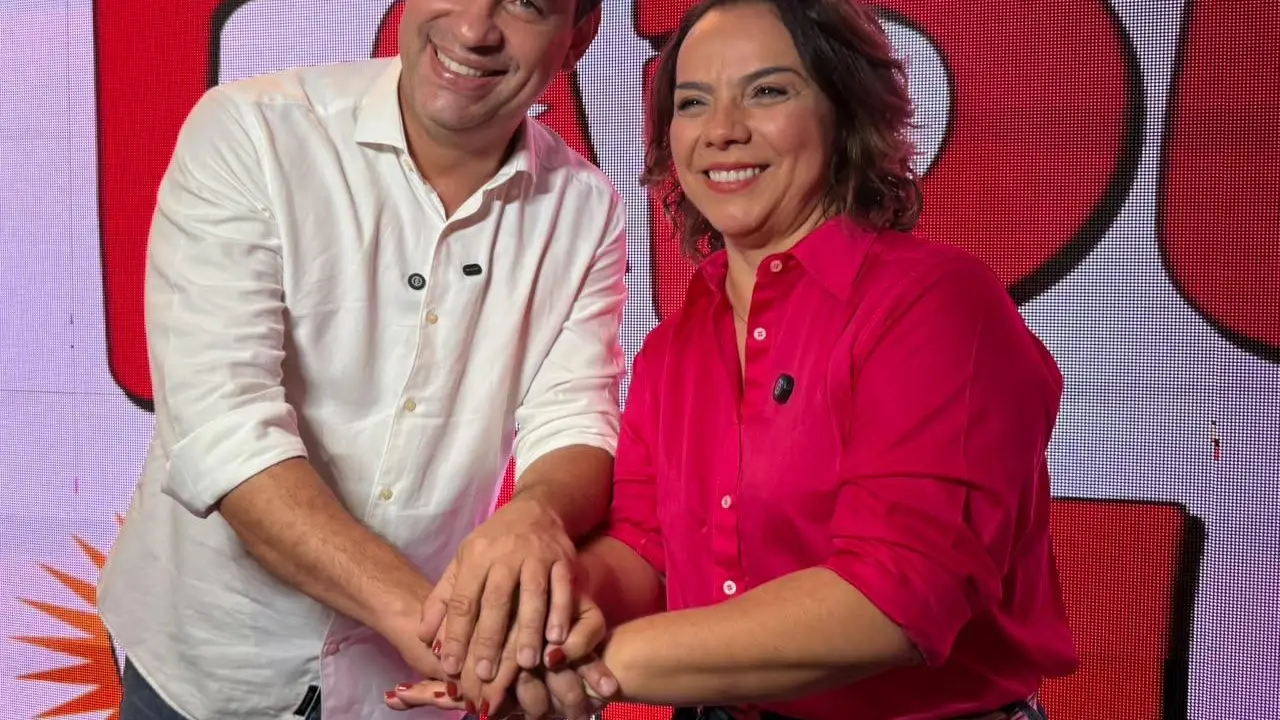 Larissa é confirmada como vice de Cadu