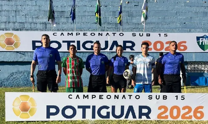 Mossoró perde, e Baraúnas é goleado na abertura do Campeonato Estadual Sub-15