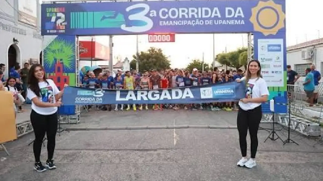 Prefeitura de Upanema abre inscrições da 4ª Corrida da Emancipação