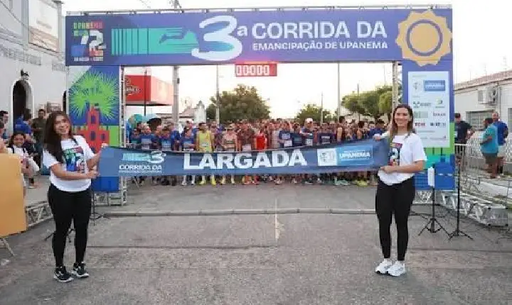 Prefeitura de Upanema abre inscrições da 4ª Corrida da Emancipação