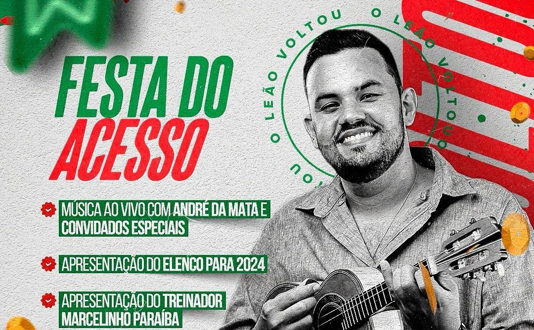 Baraúnas vai apresentar taça e elenco para a torcida no dia 17