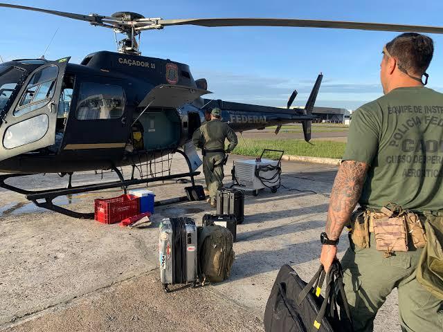 Helicópteros, drones e 300 policiais atuam na busca por fugitivos