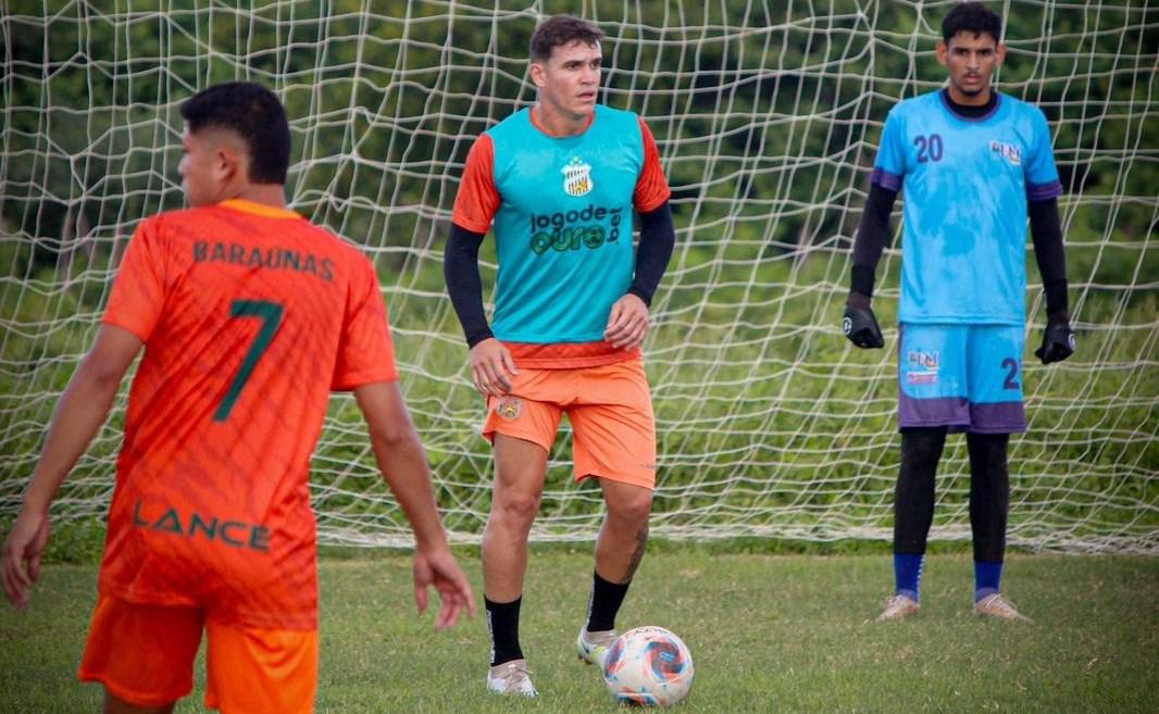 Novo reforço do Baraúnas, Léo Garcia fala da preparação para o jogo contra o Globo