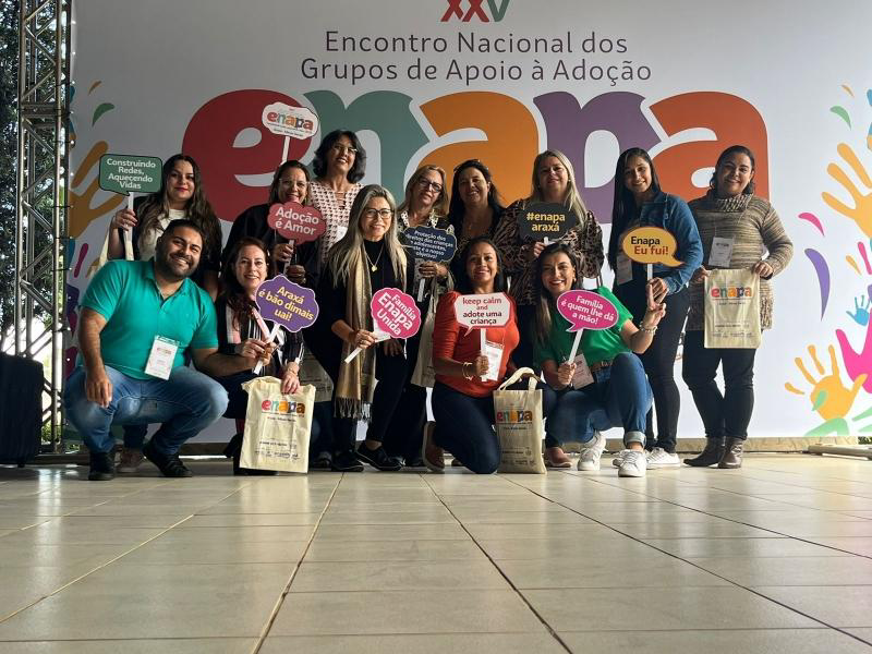 XXVII Encontro Nacional dos Grupos de Apoio à Adoção será realizado nos dias 7 e 8 de junho em Natal