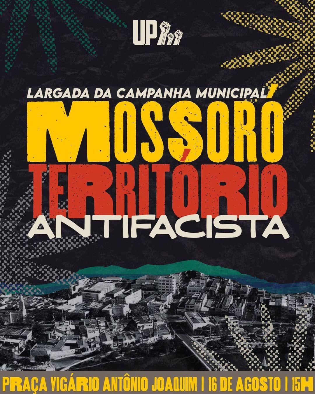 Campanha de Victor Hugo e Marrocos realizam ato denunciando vinda de Bolsonaro a Mossoró