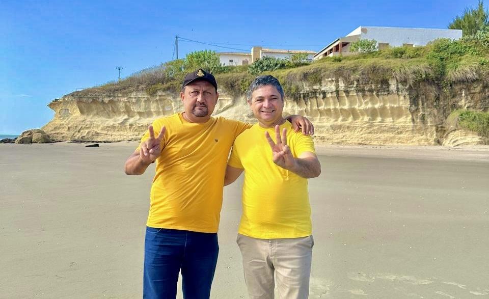 Nazareno e Alex de Zé Maria oficializam candidatura à prefeitura de Tibau neste sábado