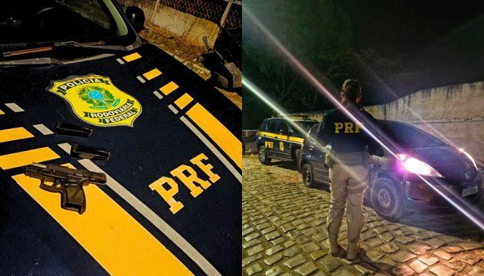 Oito pessoas são presas e um veículo é recuperado pela PRF neste fim de semana no RN