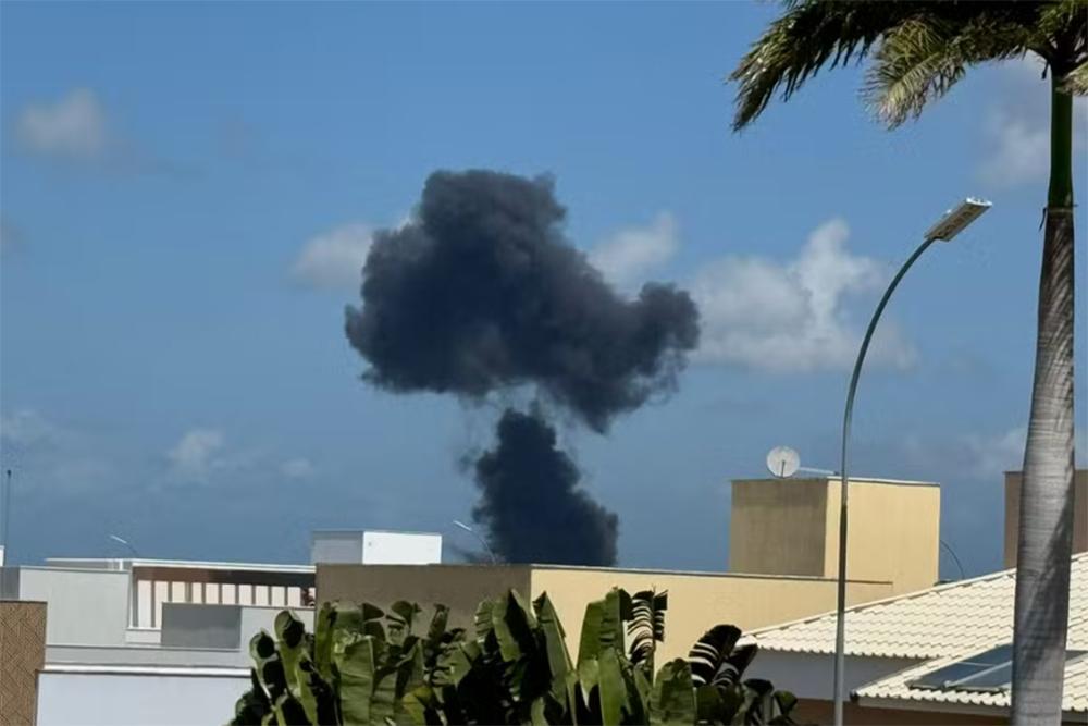 Caça da FAB cai durante voo de treinamento no RN