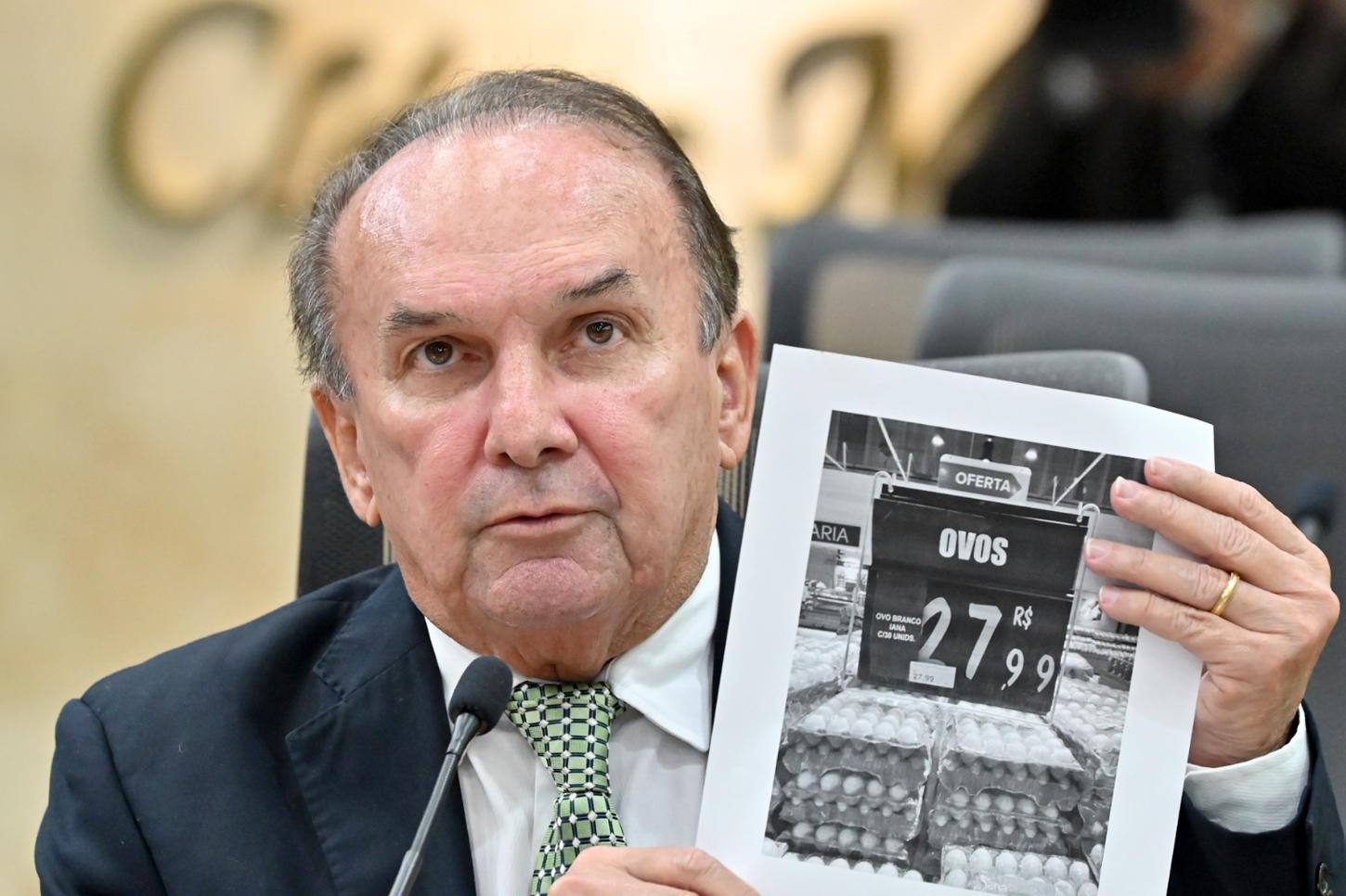 Nelter Queiroz ressalta alta dos alimentos e solicita suspensão da nova alíquota do ICMS no RN