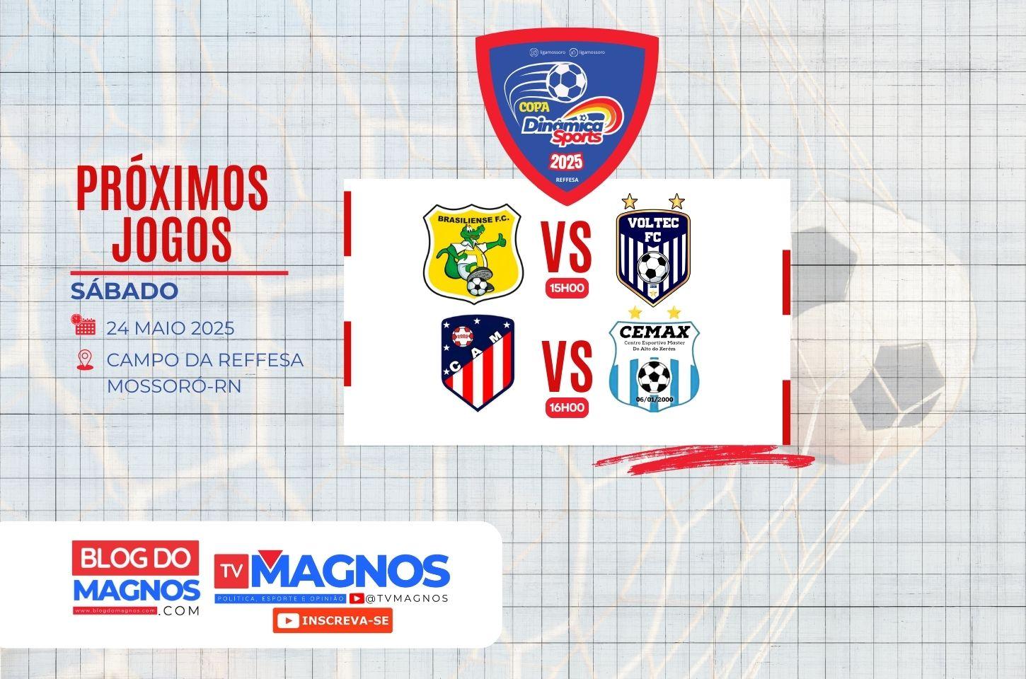 Copa Dinâmica Sports tem mais dois jogos no Campo da Reffesa hoje