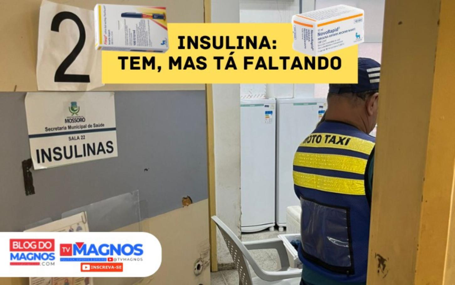 Insulina: tem, mas tá faltando