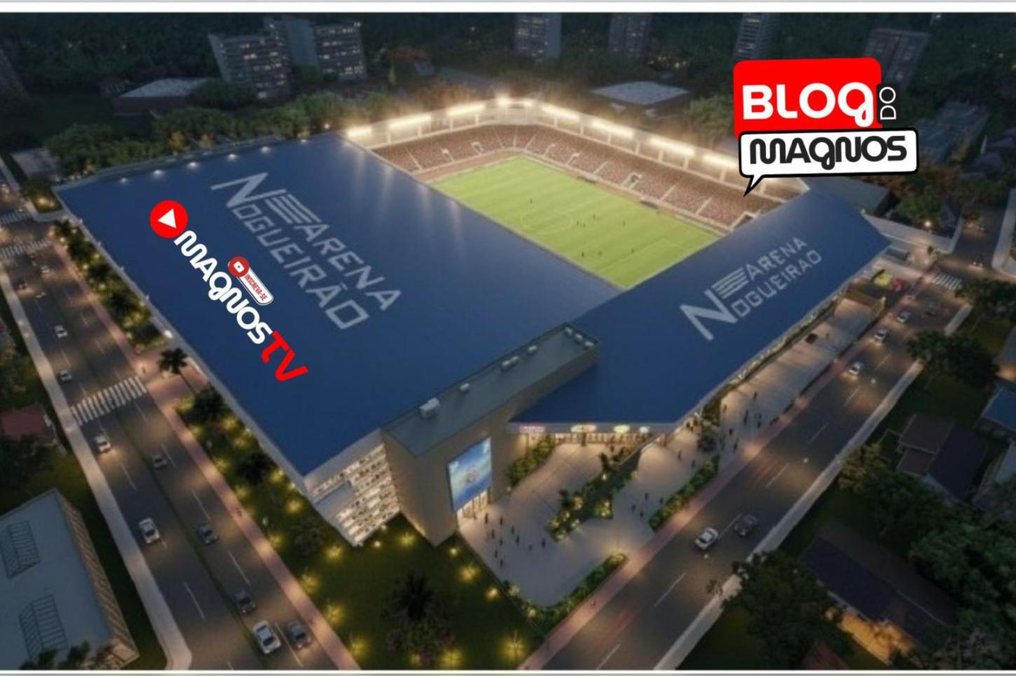 Confira imagens do projeto da “Arena Nogueirão”