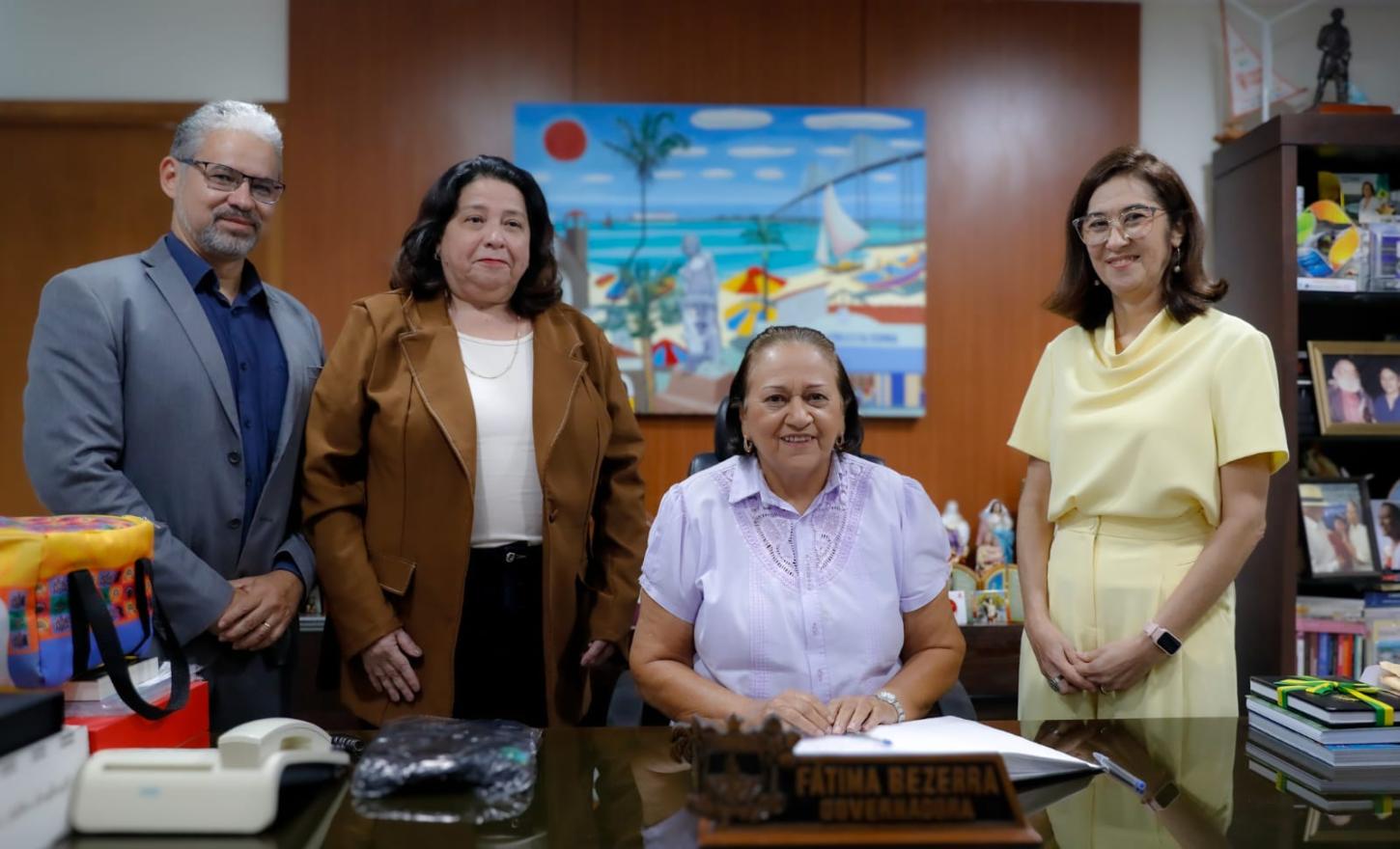 Governadora empossa três novos secretários