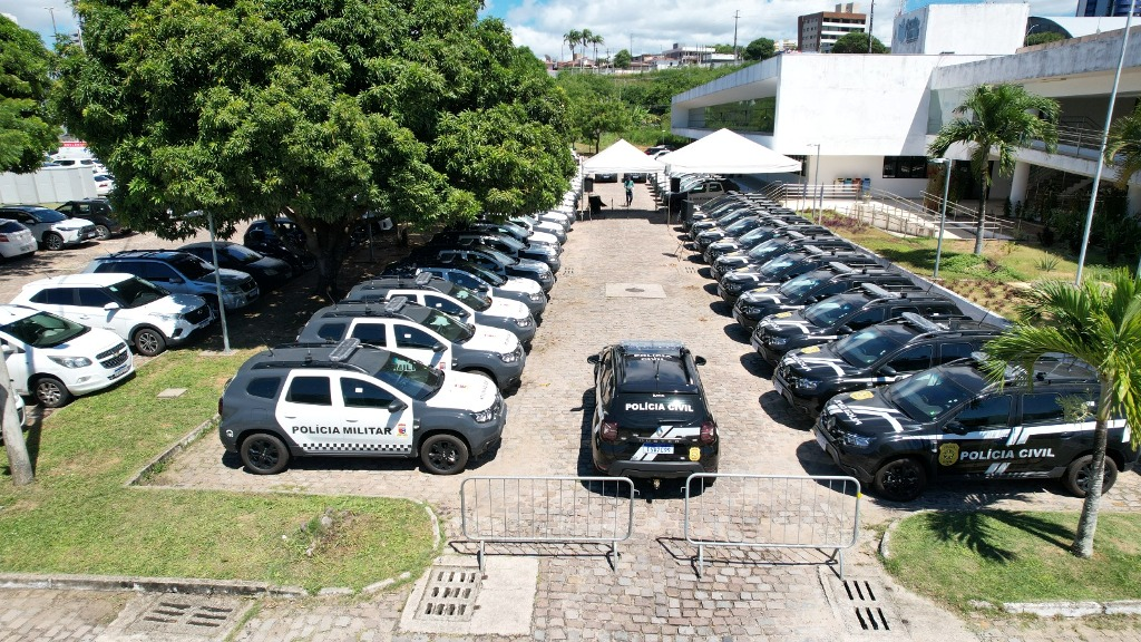 Governo entrega 44 viaturas blindadas para reforço da segurança no RN