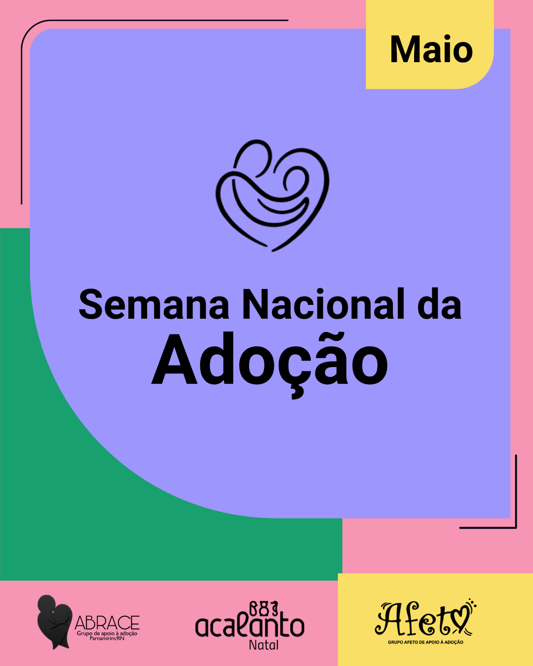 Semana da Adoção 2026: Grupos de Apoio do RN se unem em programação especial com foco em tecnologia e políticas públicas