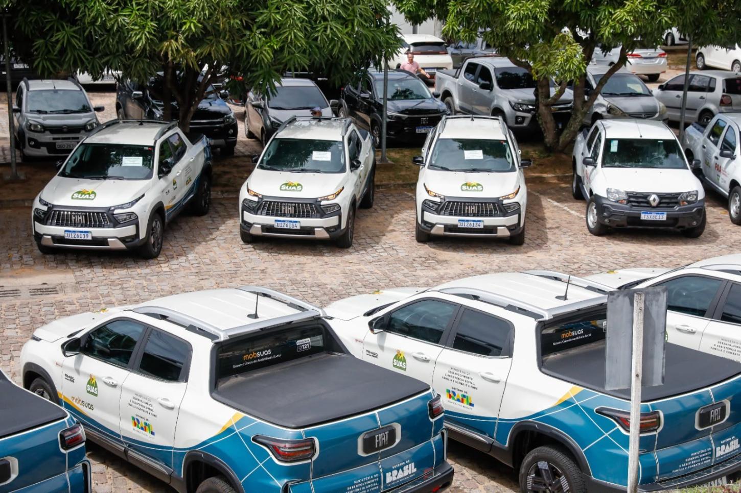 Sistema Único de Assistência Social no RN recebe mais 14 novos veículos