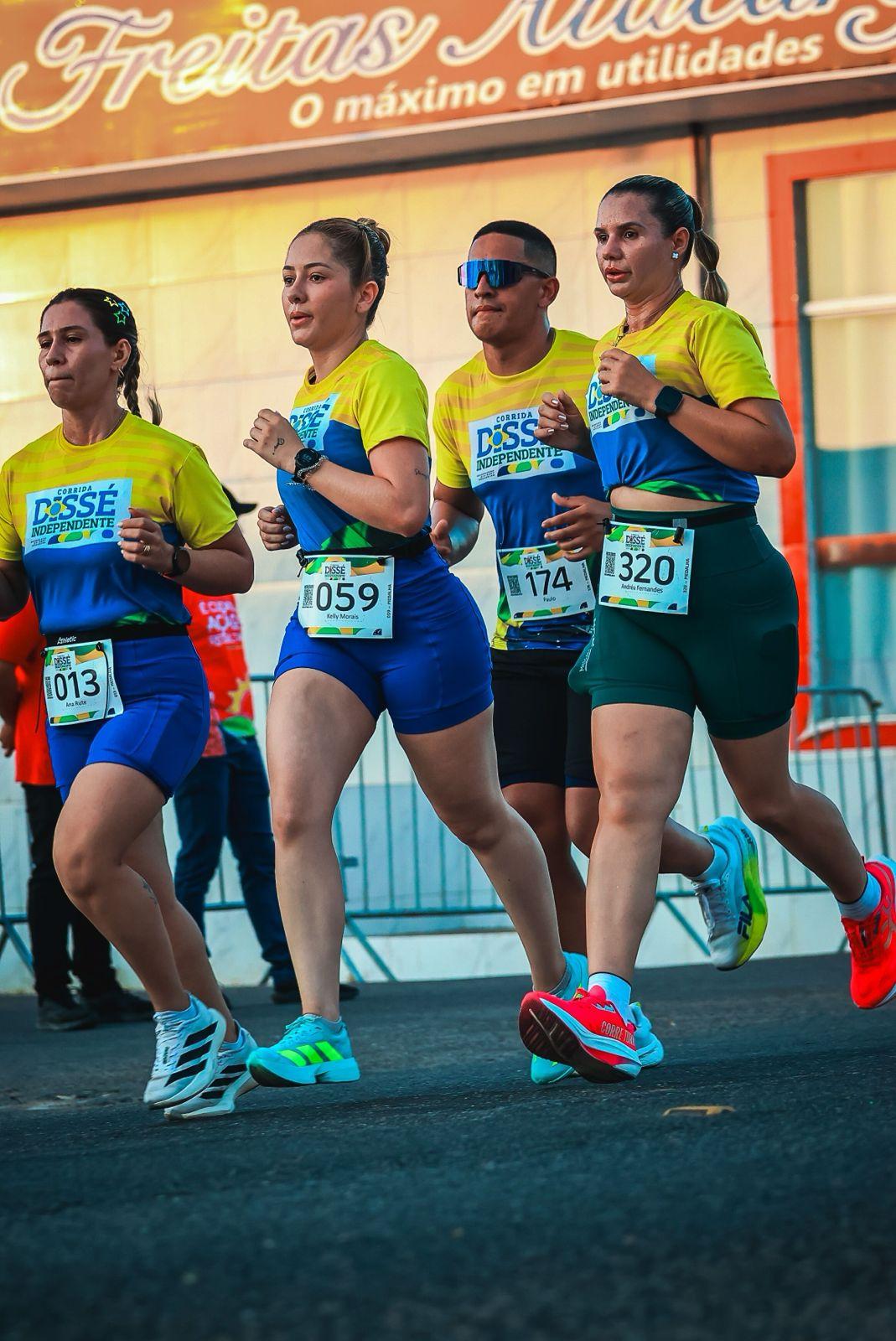 Corrida contou com grande participação feminina