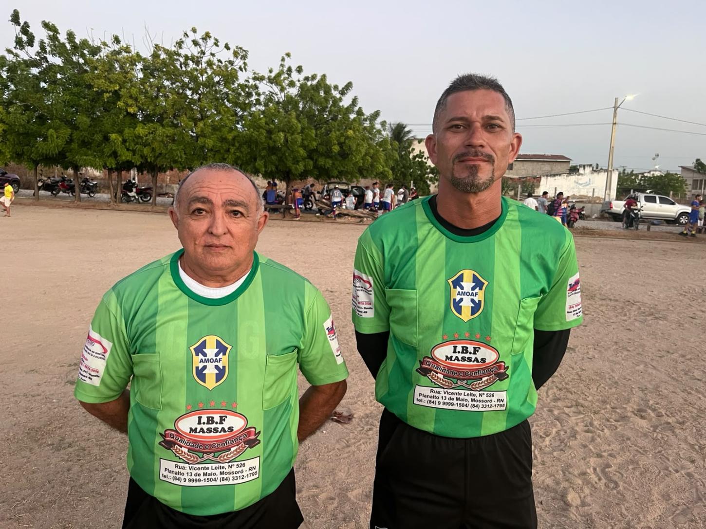Deusivan Amaro e Allison Higino apitaram os dois jogos.