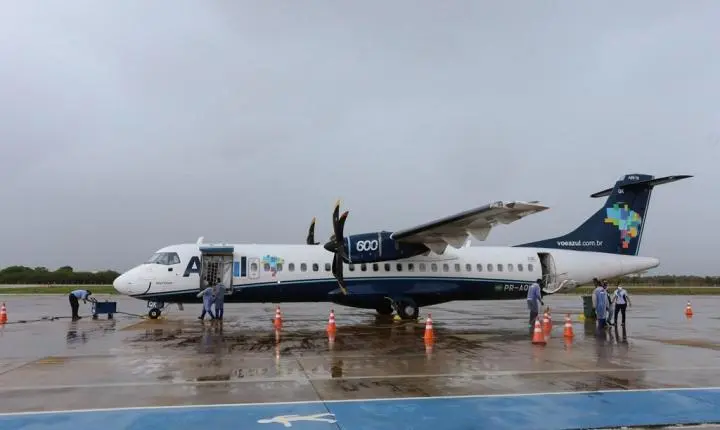 Azul retoma operação entre Mossoró e Recife