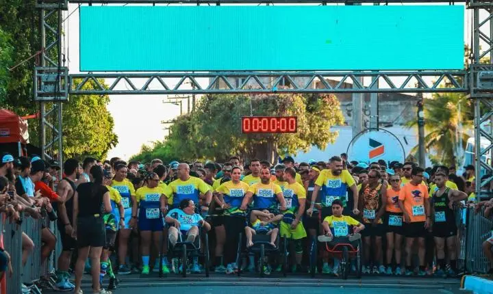 Corrida Dissé Independente reúne representantes de quase 40 municípios em Governador Dix-Sept Rosado