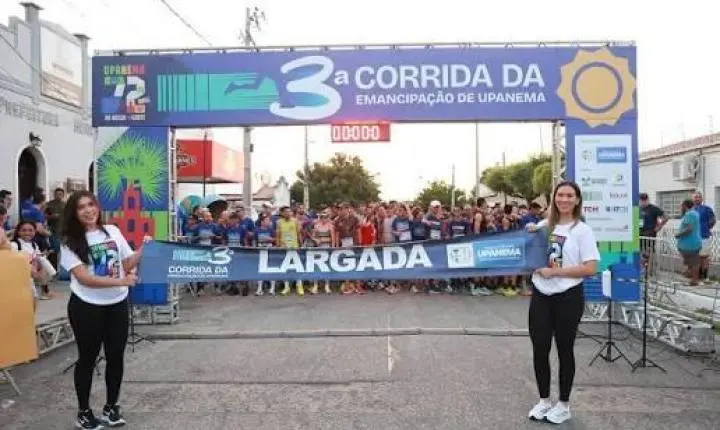 Prefeitura de Upanema abre inscrições da 4ª Corrida da Emancipação